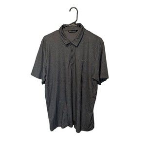 Travis Mathew Charcoal Polo Shirt